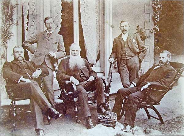 John Cave and his sons c1900