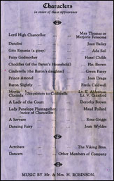 The cast - Ada Sail plays Gita the gipsy