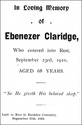 Funeral Sheet