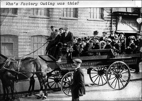 a factory outing?