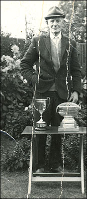 with cup and rose bowl