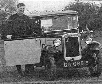 Robert with Austin Seven