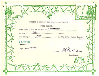 Scouts Sports - running
