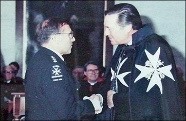 at his St John Investiture 