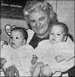 Miss Mair and the Austin twins