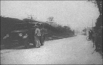 The scene of the accident