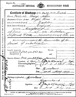 discharge from army