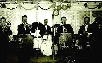 Ted with the Fred Winstone Band