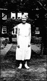 Ada in the hotel grounds