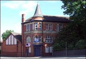 The factory adjacent to The Green