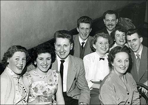 Dentons Staff at Dinner Dance 1950s