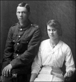 Doris Watts & her brother Tom