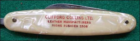 The letter knife hadle