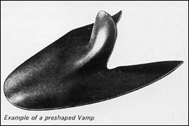 preshaped vamp