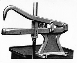 Picture of An inverted stapler from the Fred Hawkes catalogue