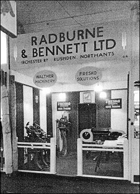 Trade stand at Earls Court