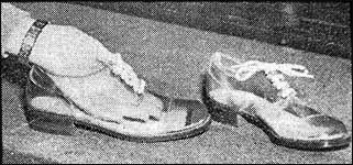 clear plastic shoes