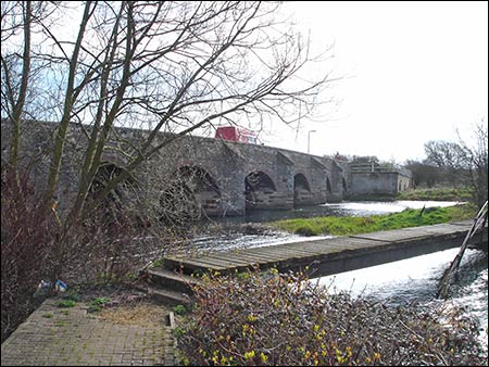 Bridge viewed from below