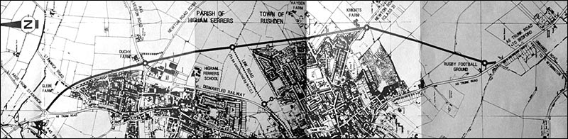 Bypass east of Rushden & Higham