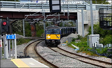 arriving at Wellingborough