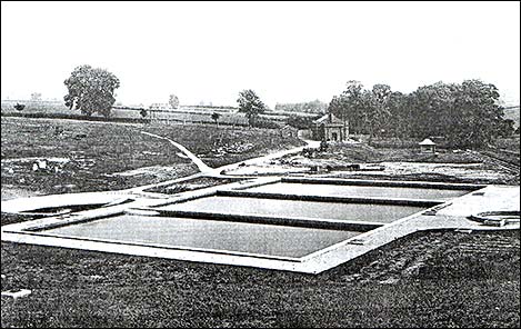 Picture of the filter beds at Sywell.