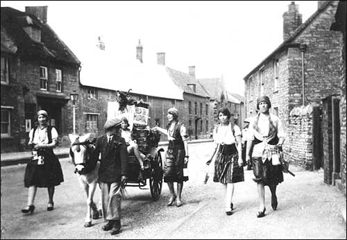 Near the Green Dragon Inn