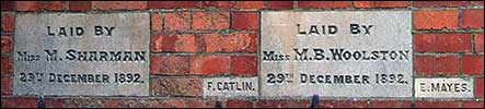 laid in 1892