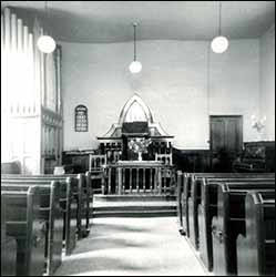 Interior of Chapel - date unknown