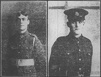 Pte J A S Smith & Pte C W Butlin