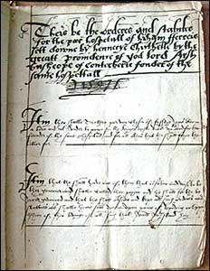 the first page