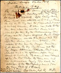 Fred Parker's notes