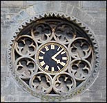 the church clock