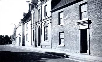 The farm, right of picture
