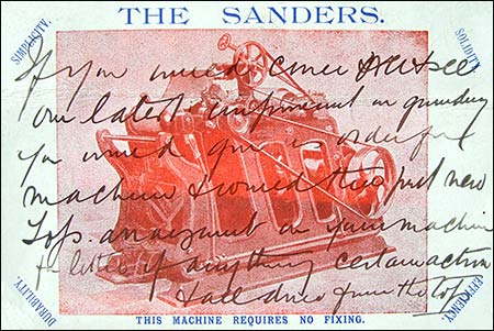 poscard overwritten
