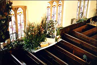Windows in Wesleyan Chapel