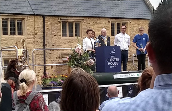 Princess Anne opening