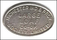 large loaf token