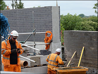 pre-cast sections