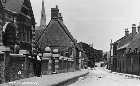 High Street & Library (left)