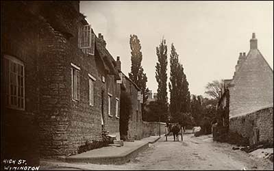 High Street from the north