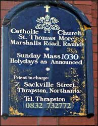 St Thomas More Catholic Church board