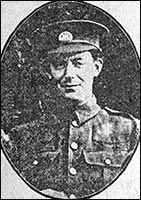 Pte Percy Wildman