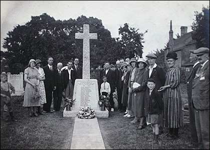 in the churchyard