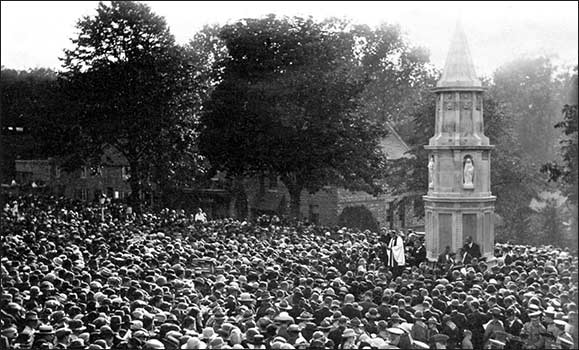 Photo taken at the Memorial dedication