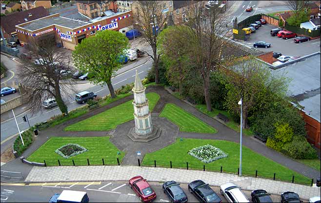 View from the church tower