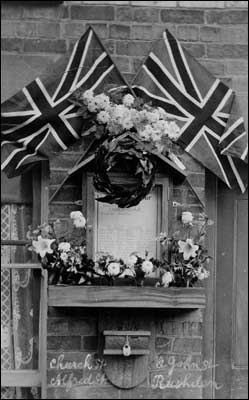 Church Street, Alfred Street & John Street memorial