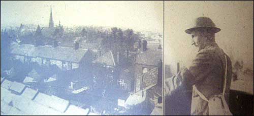 Surveying from the look-out 