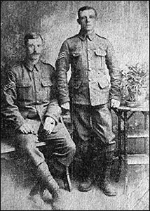 CSM Herbert Bryant (standing)