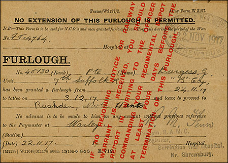 furlough granted