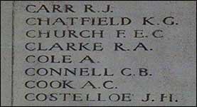 The memorial at Menin Gate